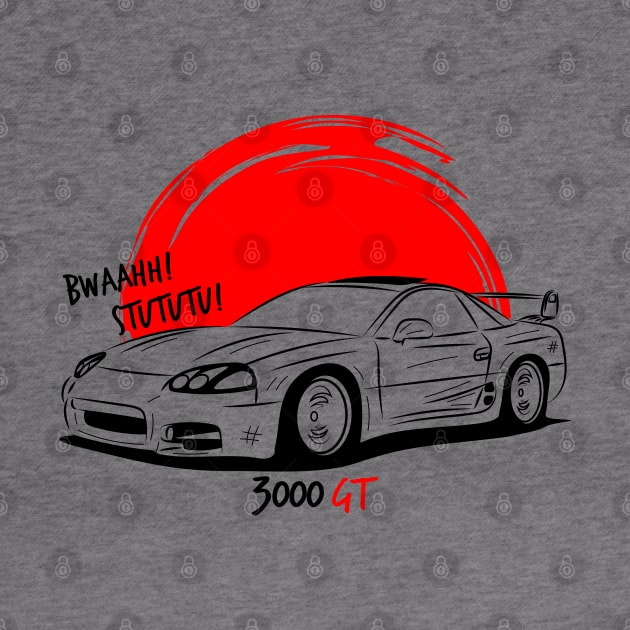 3000 GT VR4 Draw by GoldenTuners